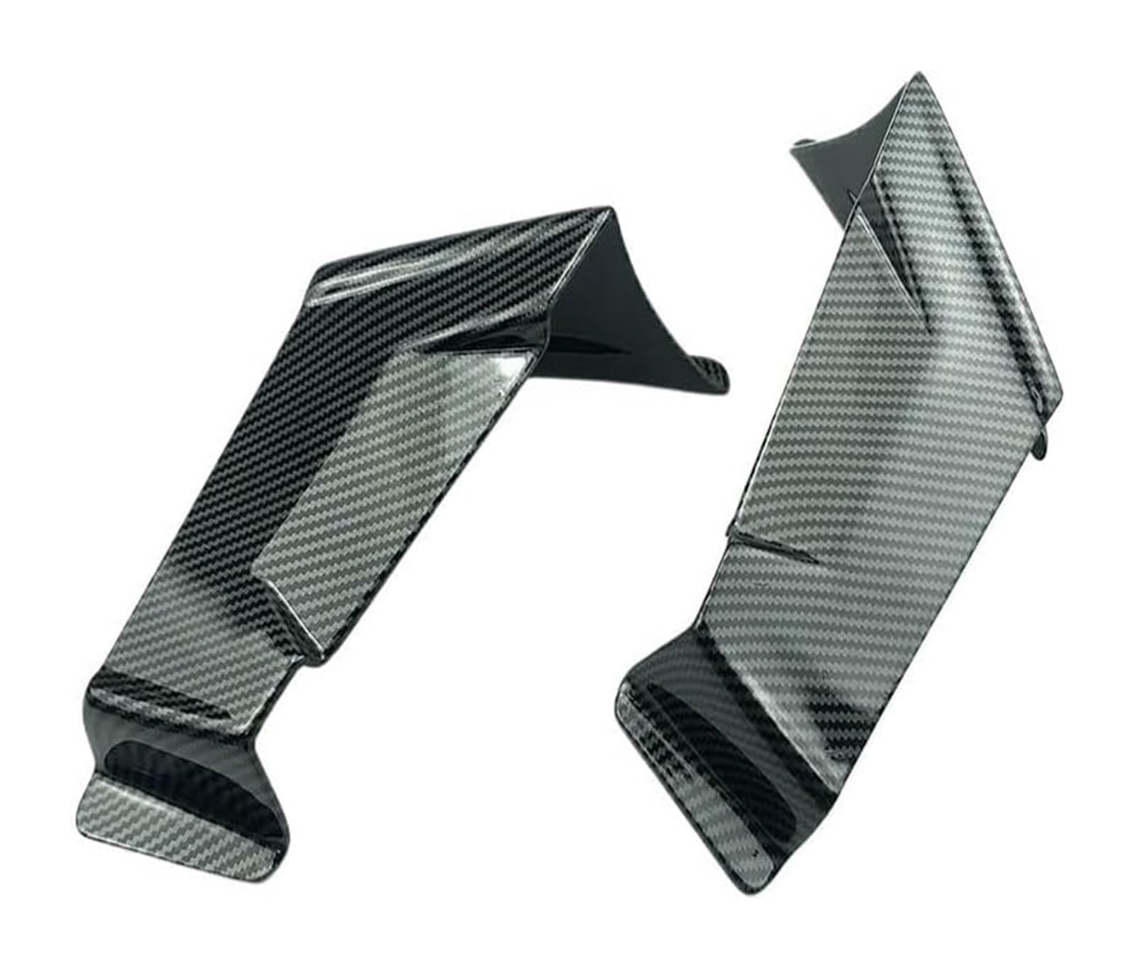 Seitenluftkanal Abdeckung Für A&prilia Für Tuono 660 Für RS660 2021-2023 Motorrad Winglet Aerodynamische Flügel Kit Spoiler Frontspoiler Fxed Wind Winglets Seitenverkleidung(Carbon Fibre) von SRVSQTPTVK