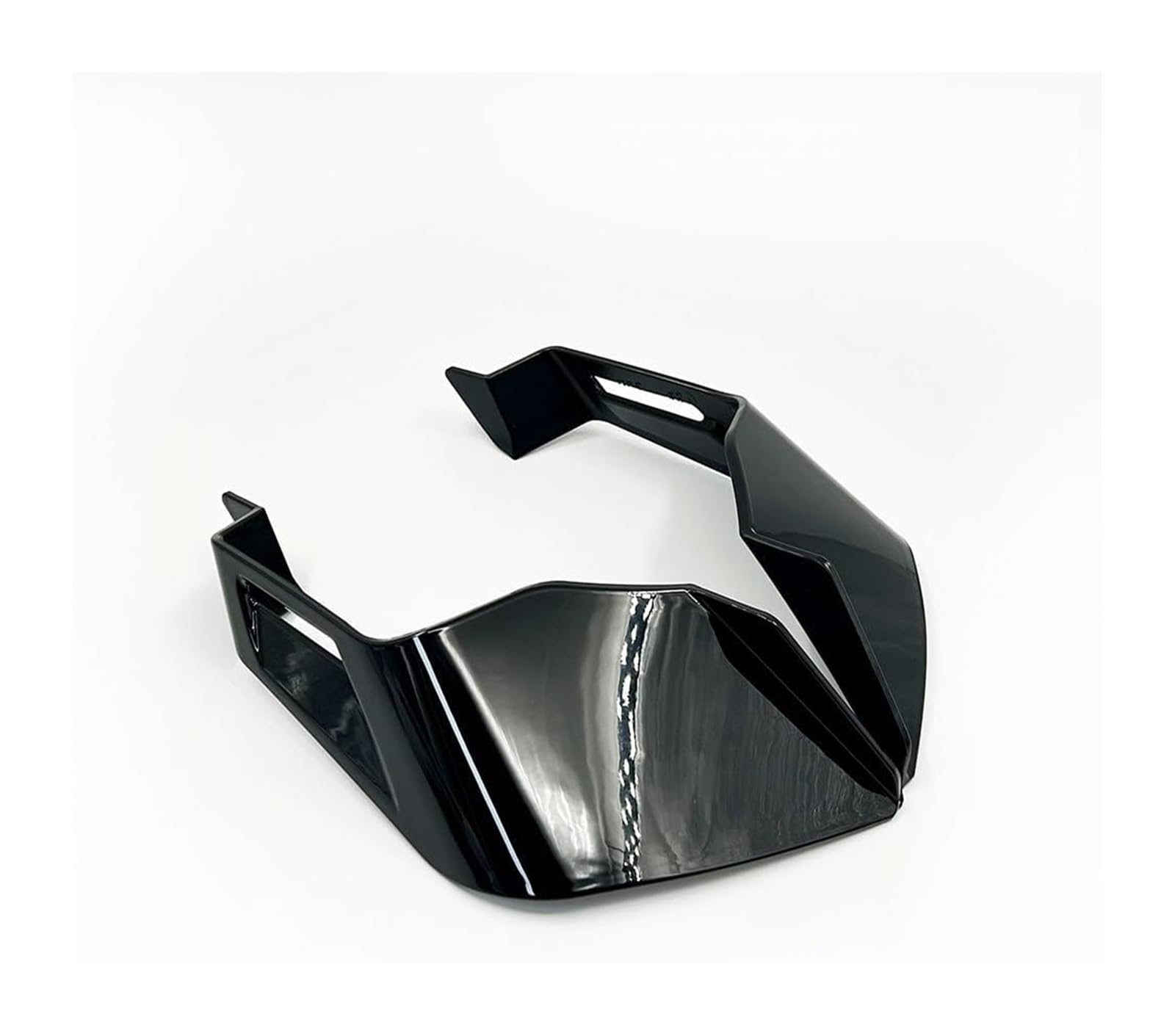 Seitenluftkanal Abdeckung Für A&prilia Für Tuono Für V4 1100 2023 Universal Downforce Spoiler Aero Winglets Seite Windabweiser Windschutzscheibe Aerodynamisch Seitenverkleidung(Bright Black) von SRVSQTPTVK