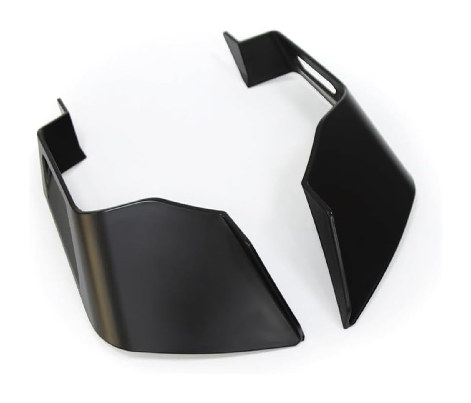 Seitenluftkanal Abdeckung Für A&prilia Für Tuono Für V4 1100 2023 Universal Downforce Spoiler Aero Winglets Seite Windabweiser Windschutzscheibe Aerodynamisch Seitenverkleidung(Schwarz) von SRVSQTPTVK