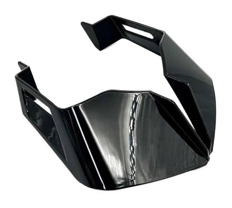 Seitenluftkanal Abdeckung Für A&prilia Für Tuono Für V4 1100 2023 Universal Downforce Spoiler Aero Winglets Seite Windabweiser Windschutzscheibe Aerodynamischer Flügel Seitenverkleidung(Bright Black) von SRVSQTPTVK