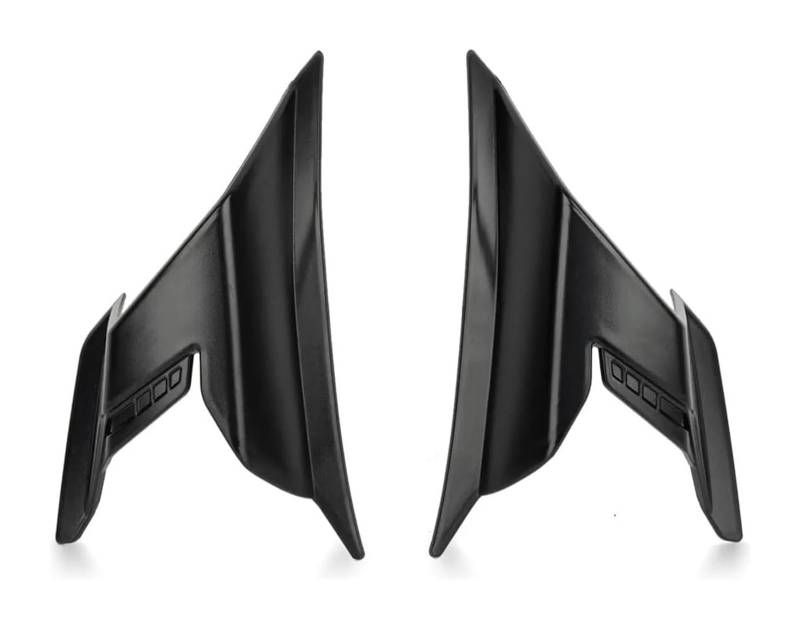 Seitenluftkanal Abdeckung Für ADV160 Adv160 ADV 160 Motorrad Aerodynamische Winglet ABS Spoiler Kompatible Modelle Seitenspoiler Seitenverkleidung(Schwarz) von SRVSQTPTVK