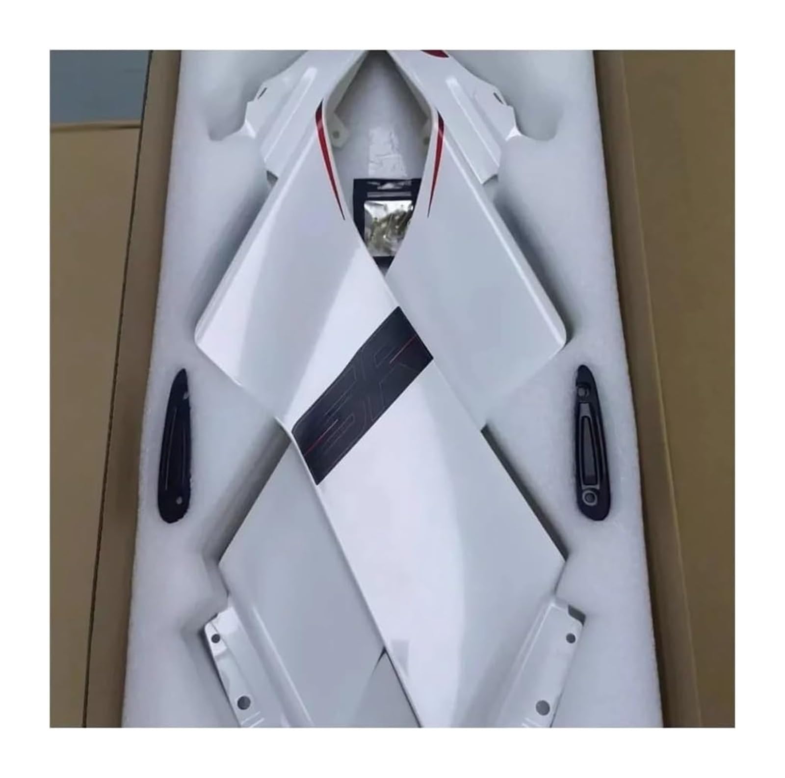 Seitenluftkanal Abdeckung Für C&FMOTO CF450SR 450SR SR450 450 SR Motorradteile Seite Abtrieb Nackte Spoiler Feste Winglet Verkleidung Flügel Deflektoren Seitenverkleidung(7) von SRVSQTPTVK