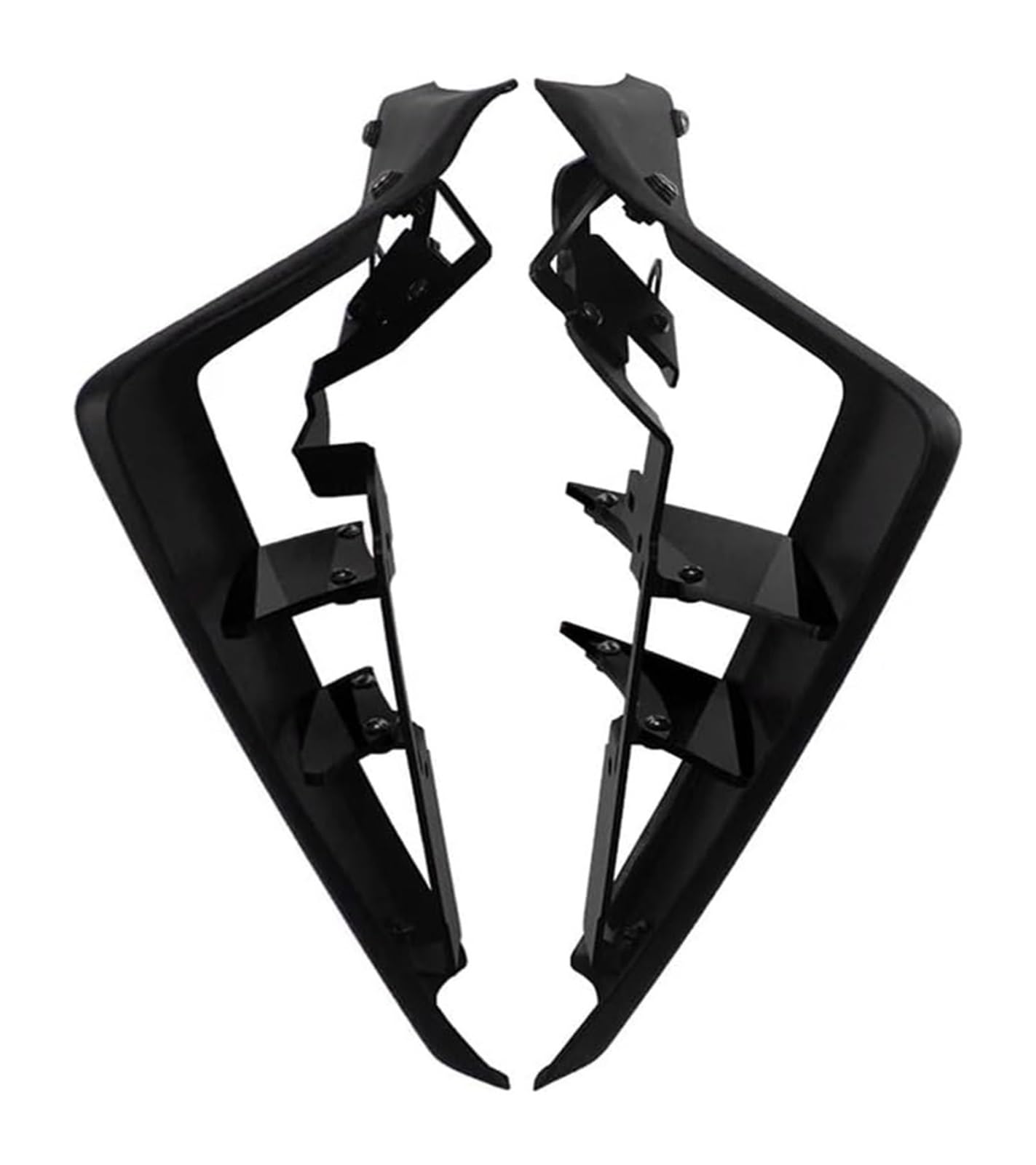Seitenluftkanal Abdeckung Für CB650R 2019-2023 Motorrad Seite Windschutzscheibe Verkleidung Windschutz Seite Spoiler Für Motorrad Seitenverkleidung(Schwarz) von SRVSQTPTVK