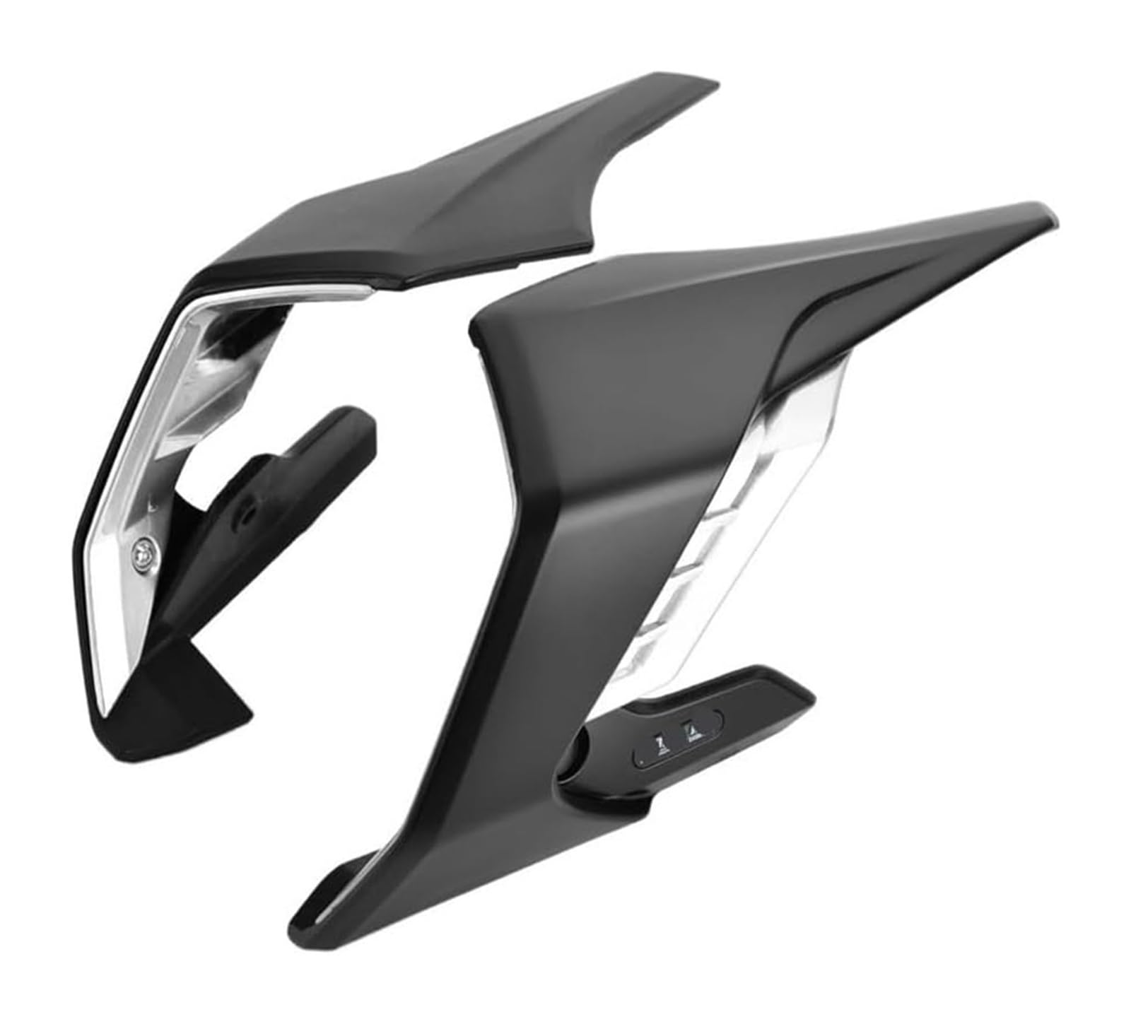 Seitenluftkanal Abdeckung Für CB650R Für CB 650 Für CB650 R 2019-2023 Motorrad Seite Abtrieb Spoiler Winglet Feste Flügel Winglet Verkleidung Flügel Seitenverkleidung(Color-i) von SRVSQTPTVK