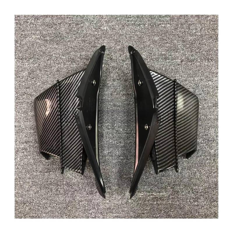 Seitenluftkanal Abdeckung Für CB650R Für CBR650R 2019-2023 Seite Spoiler Gugel Motorrad Verkleidung Seite Winglet Aerodynamische Flügel Deflektor Spoiler Seitenverkleidung(Carbon Fibre) von SRVSQTPTVK