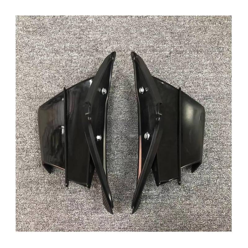 Seitenluftkanal Abdeckung Für CB650R Für CBR650R 2019-2023 Seite Spoiler Gugel Motorrad Verkleidung Seite Winglet Aerodynamische Flügel Deflektor Spoiler Seitenverkleidung(Schwarz) von SRVSQTPTVK
