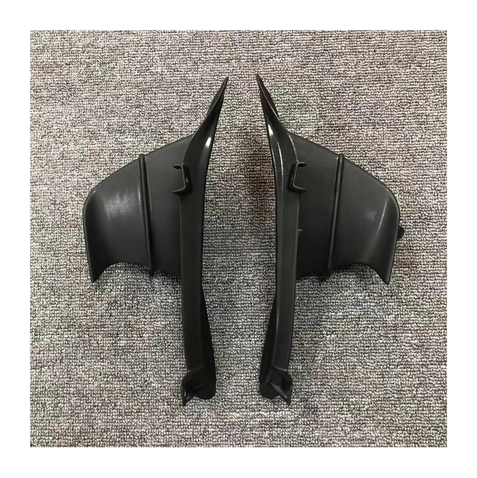 Seitenluftkanal Abdeckung Für CB650R Für CBR650R 2019-2023 Winglet Aerodynamische Seite Wind Spoiler Front Verkleidung Schutz Flügel Abdeckung Seitenverkleidung(B) von SRVSQTPTVK