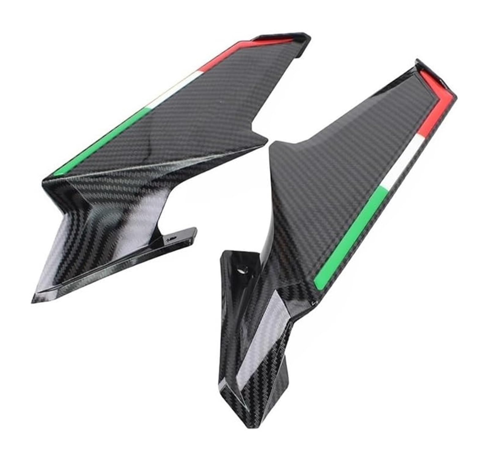 Seitenluftkanal Abdeckung Für CBR 1000RR 1000R Für FIREBLADE SP Für CB1100 1000F Für CBF1000 Motorrad Feste Wind Flügel Flow Front Verkleidung Seite Spoiler Winglet Seitenverkleidung(Color-b) von SRVSQTPTVK