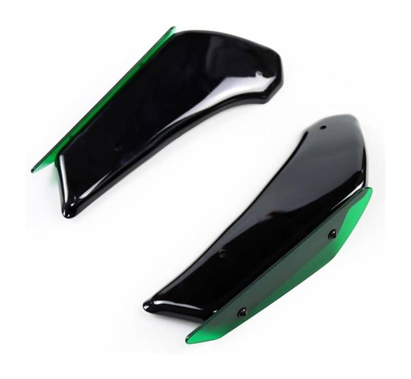 Seitenluftkanal Abdeckung Für CBR1000RR 2017-2019 Motorrad Verkleidung Teile Aerodynamische Flügel Kit Feste Winglet Verkleidung Seite Spoiler Gugel Seitenverkleidung(Grün) von SRVSQTPTVK