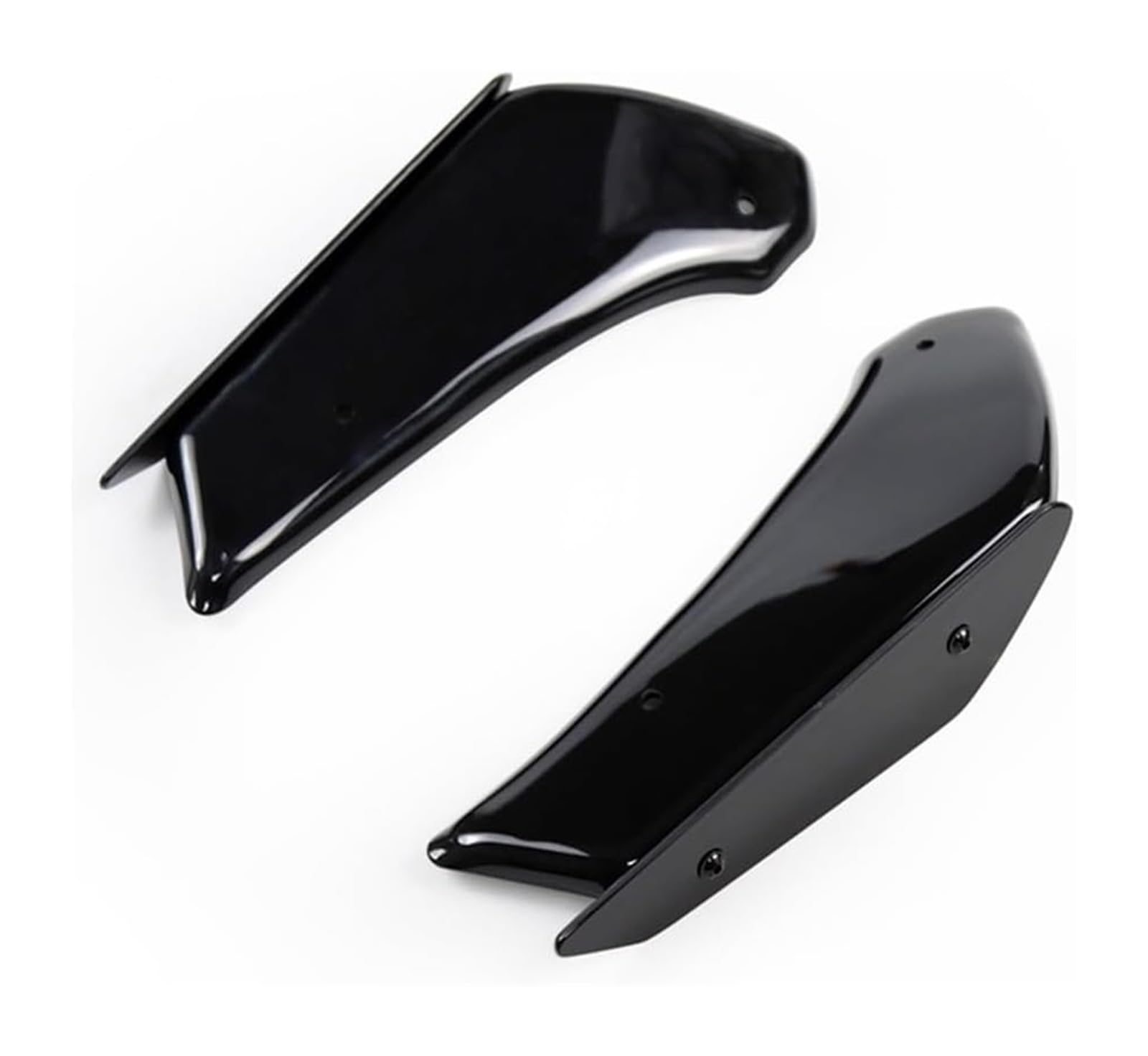 Seitenluftkanal Abdeckung Für CBR1000RR 2017-2019 Motorrad Verkleidung Teile Aerodynamische Flügel Kit Feste Winglet Verkleidung Seite Spoiler Gugel Seitenverkleidung(Schwarz) von SRVSQTPTVK
