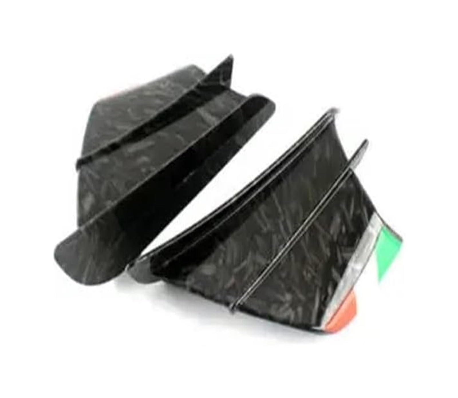 Seitenluftkanal Abdeckung Für CBR600RR CBR1000 Motorrad Seitenflügel Motorrad Winglet Aerodynamischer Seitenflügel Fin Spoiler Seitenverkleidung(ABS Forging w Decals) von SRVSQTPTVK