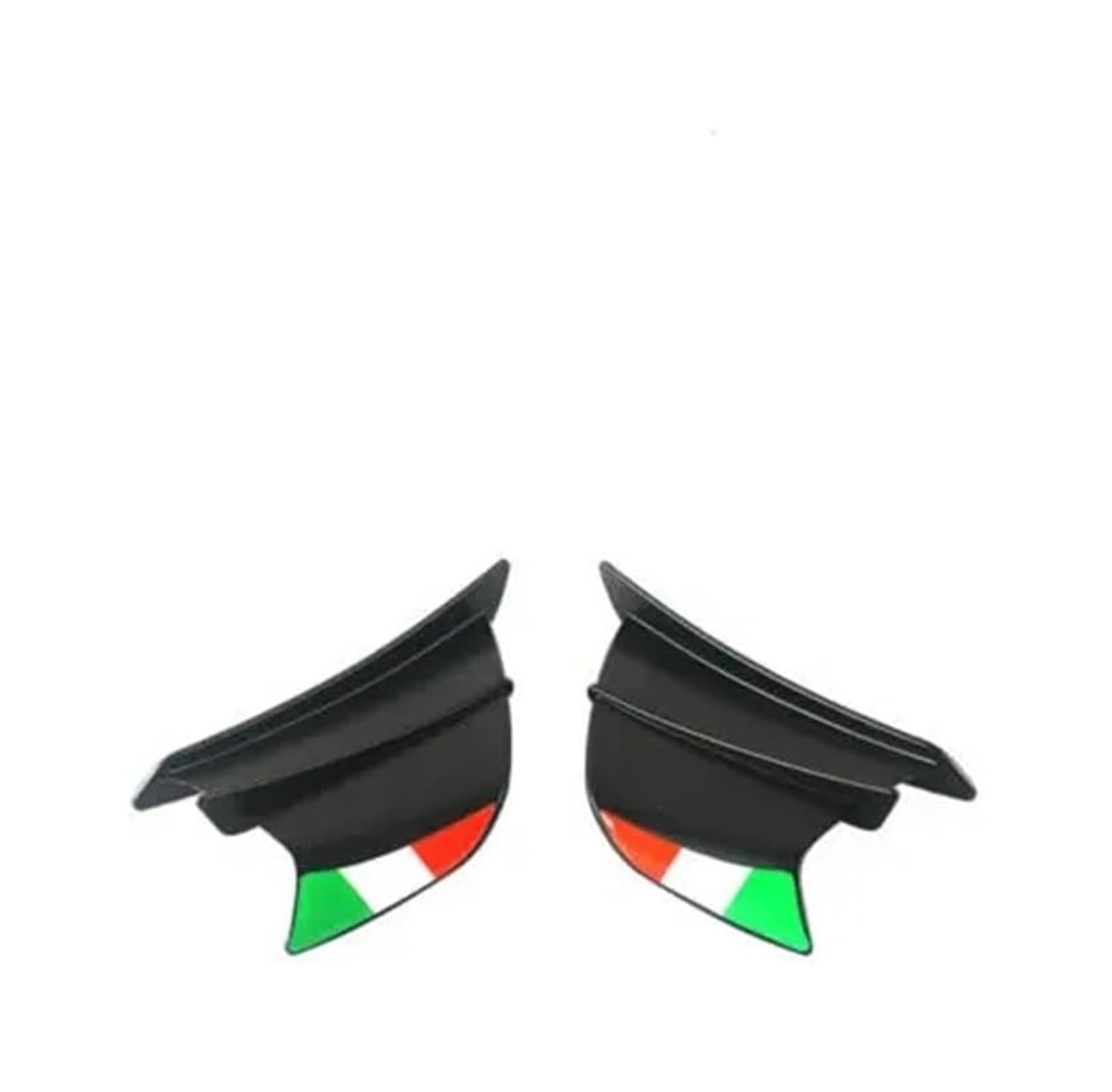 Seitenluftkanal Abdeckung Für CBR600RR CBR1000 Motorrad Seitenflügel Motorrad Winglet Aerodynamischer Seitenflügel Fin Spoiler Seitenverkleidung(Black with Decals) von SRVSQTPTVK