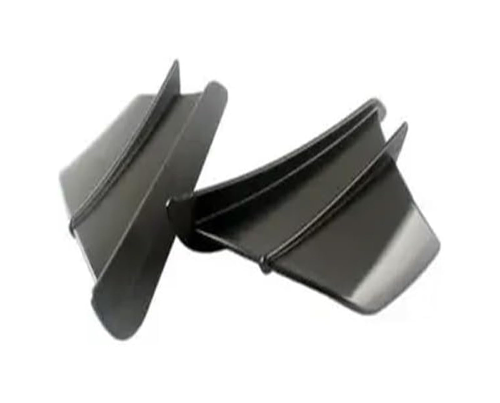 Seitenluftkanal Abdeckung Für CBR600RR CBR1000 Motorrad Seitenflügel Motorrad Winglet Aerodynamischer Seitenflügel Fin Spoiler Seitenverkleidung(Schwarz) von SRVSQTPTVK