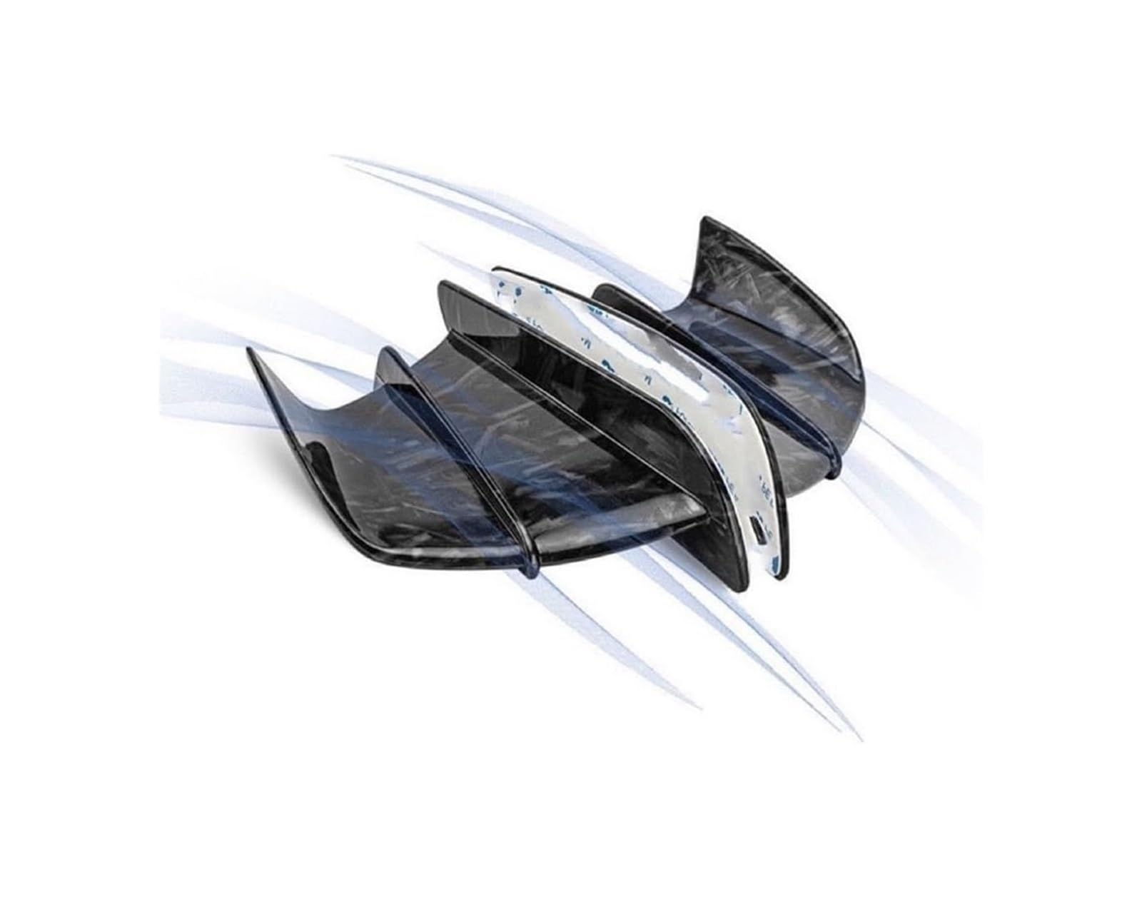 Seitenluftkanal Abdeckung Für CBR650R CBR650F CBR500R CBR1000RR Motorrad Seitenflügel Winglet Aerodynamischer ABS Motorrad Seitenflügel Fin Spoiler Seitenverkleidung(Style D) von SRVSQTPTVK