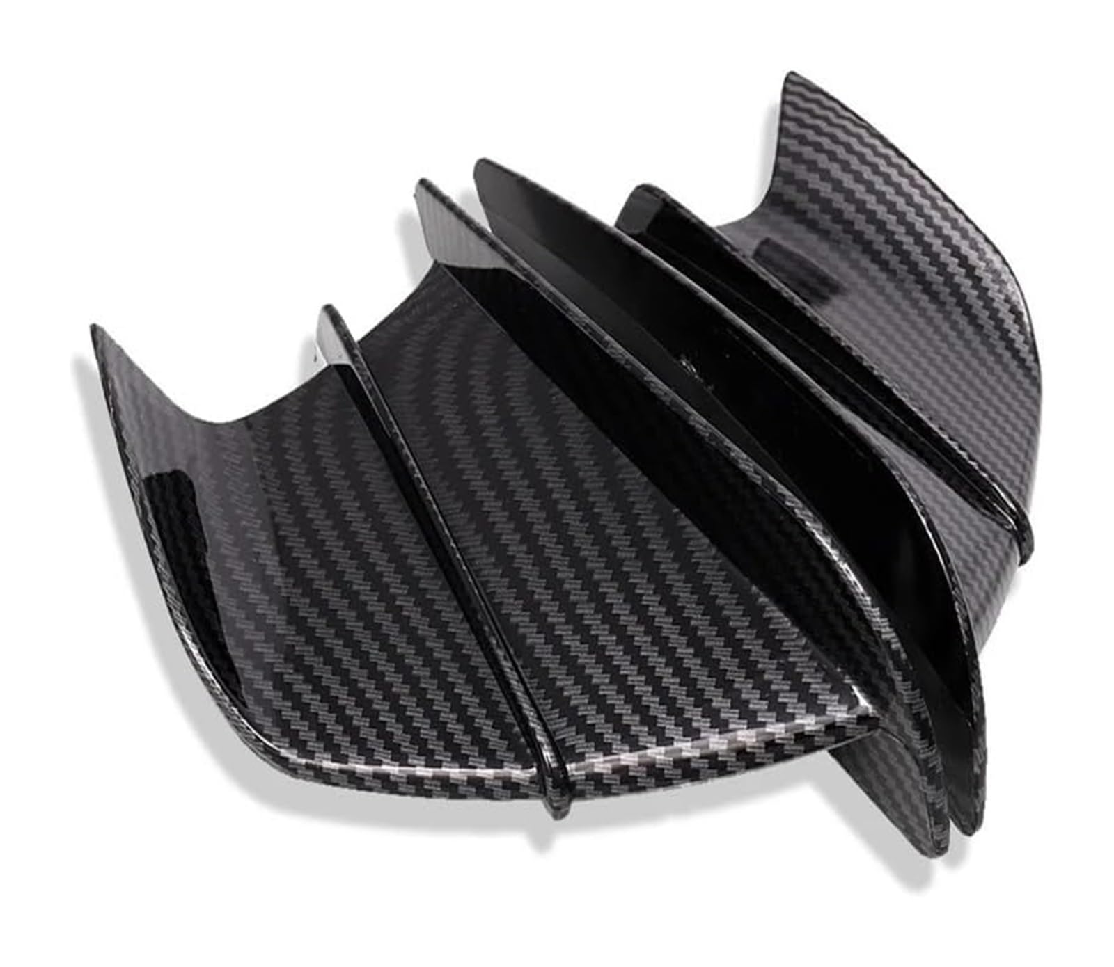 Seitenluftkanal Abdeckung Für CBR650R CBR650F CBR500R CBR1000RR Motorrad Winglet Aerodynamische Flügel Kit Spoiler Motorrad Seitenflügel Seitenverkleidung(1) von SRVSQTPTVK