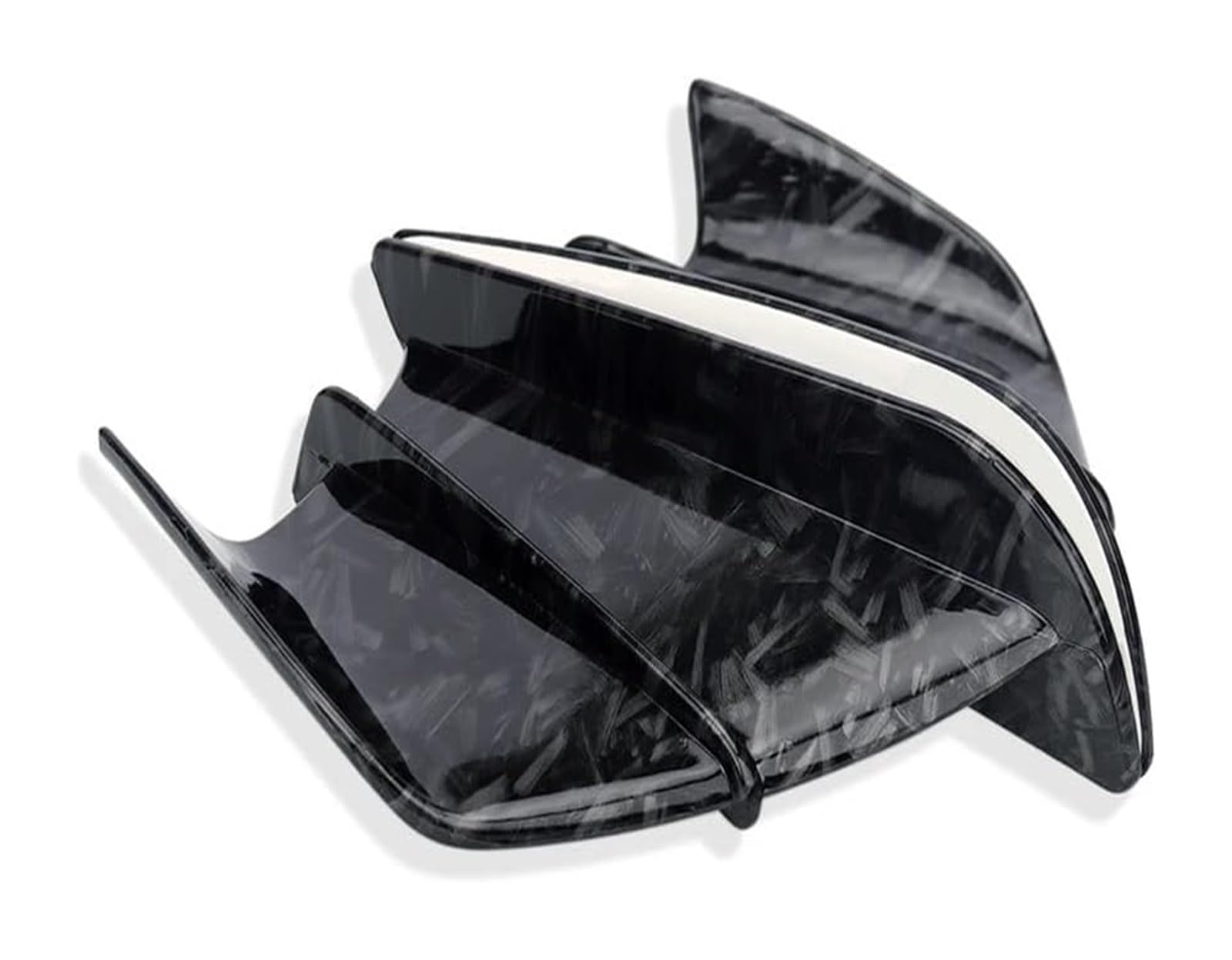 Seitenluftkanal Abdeckung Für CBR650R CBR650F CBR500R CBR1000RR Motorrad Winglet Aerodynamische Flügel Kit Spoiler Motorrad Seitenflügel Seitenverkleidung(2) von SRVSQTPTVK