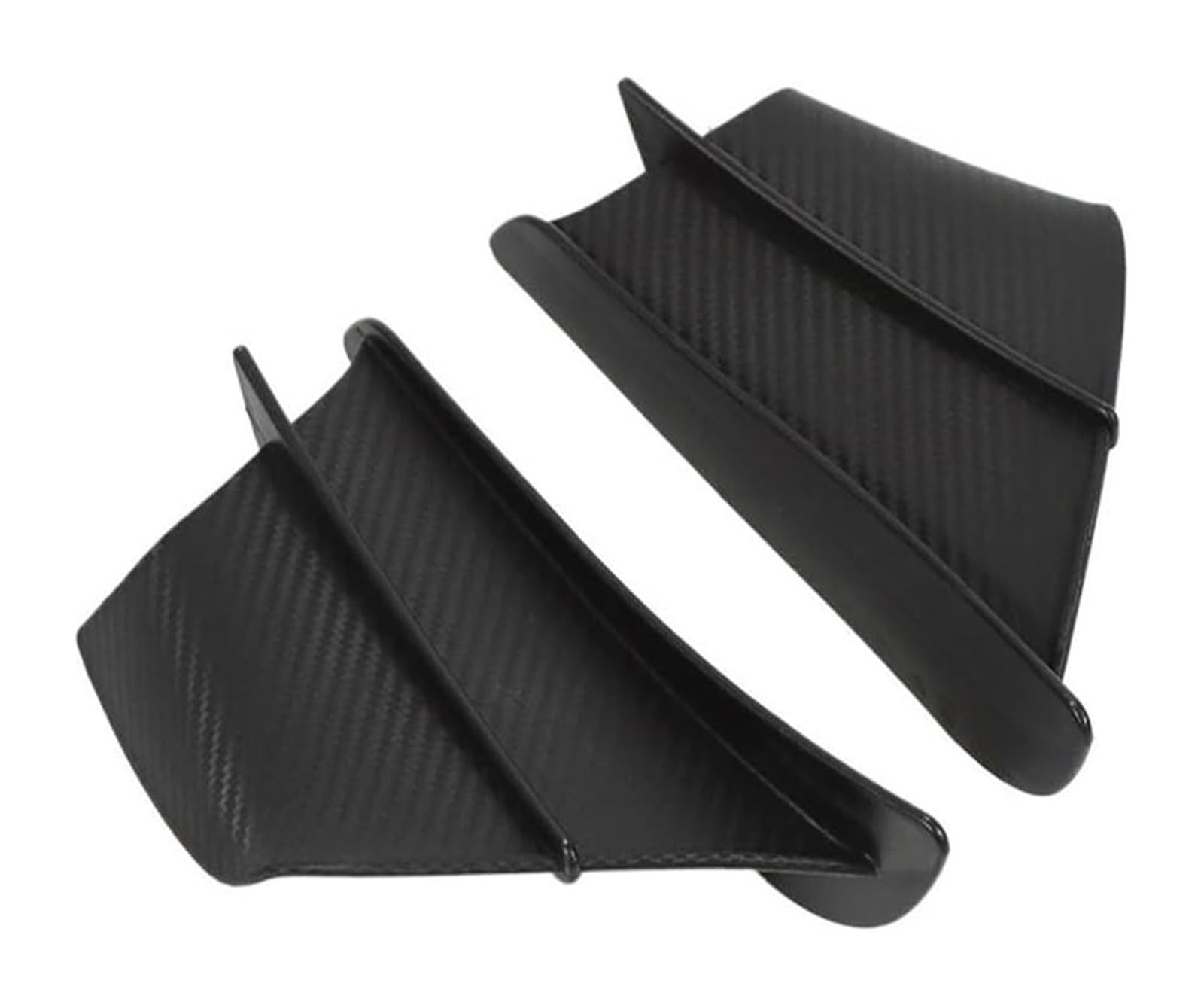 Seitenluftkanal Abdeckung Für CBR650R CBR650F CBR500R CBR1000RR Motorrad Winglet Aerodynamische Flügel Kit Spoiler Motorrad Spoiler Flügel Seitenverkleidung(Matte Carbon Look) von SRVSQTPTVK