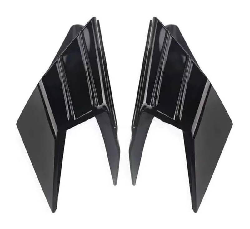 Seitenluftkanal Abdeckung Für CBR650R Für CBR 650R 2019-2023 Motorrad Spiegel Vorne Winglets Aerodynamische Flügel Seite Flügel Spoiler Verkleidung Seitenverkleidung(B Type Black) von SRVSQTPTVK