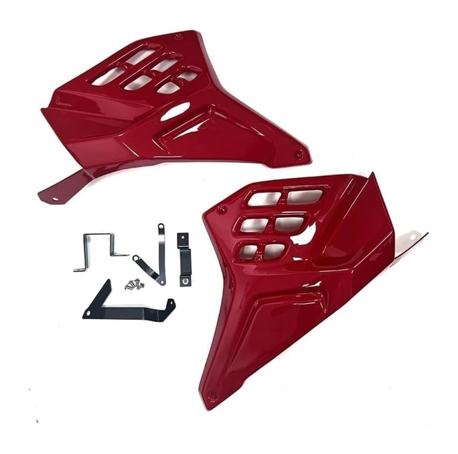 Seitenluftkanal Abdeckung Für CBR650R Für CBR 650R 2019-2023 Rahmen Spoiler Seite Gugel Abdeckung Panel Sitz Seite Verkleidung Seite Spoiler Gugel Seitenverkleidung(Red 1) von SRVSQTPTVK