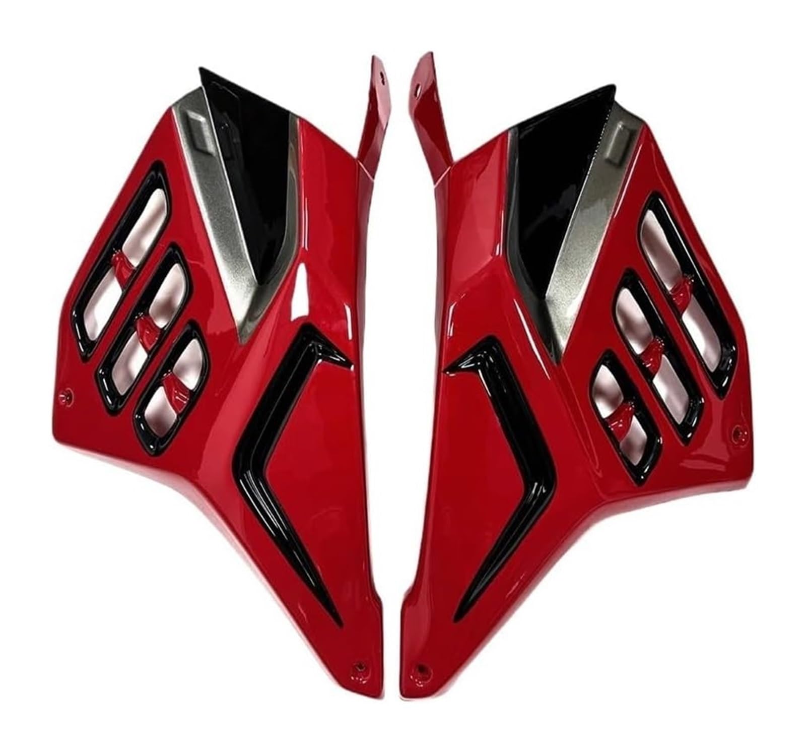 Seitenluftkanal Abdeckung Für CBR650R Für CBR 650R 2019-2023 Sitz Seite Verkleidung Rahmen Spoiler Seite Gugel Abdeckung Panel Seite Spoiler Gugel Seitenverkleidung(Red 2) von SRVSQTPTVK
