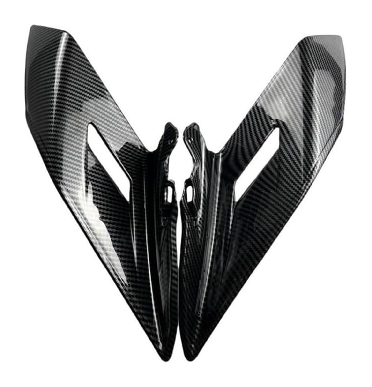 Seitenluftkanal Abdeckung Für CF&Moto 450SR 2022 2023 Seite Winglets Spoiler Motorrad Verkleidung Zubehör Fixed Wing Motorrad Aerodynamische Flügel Kit Seitenverkleidung(ABS Carbon) von SRVSQTPTVK