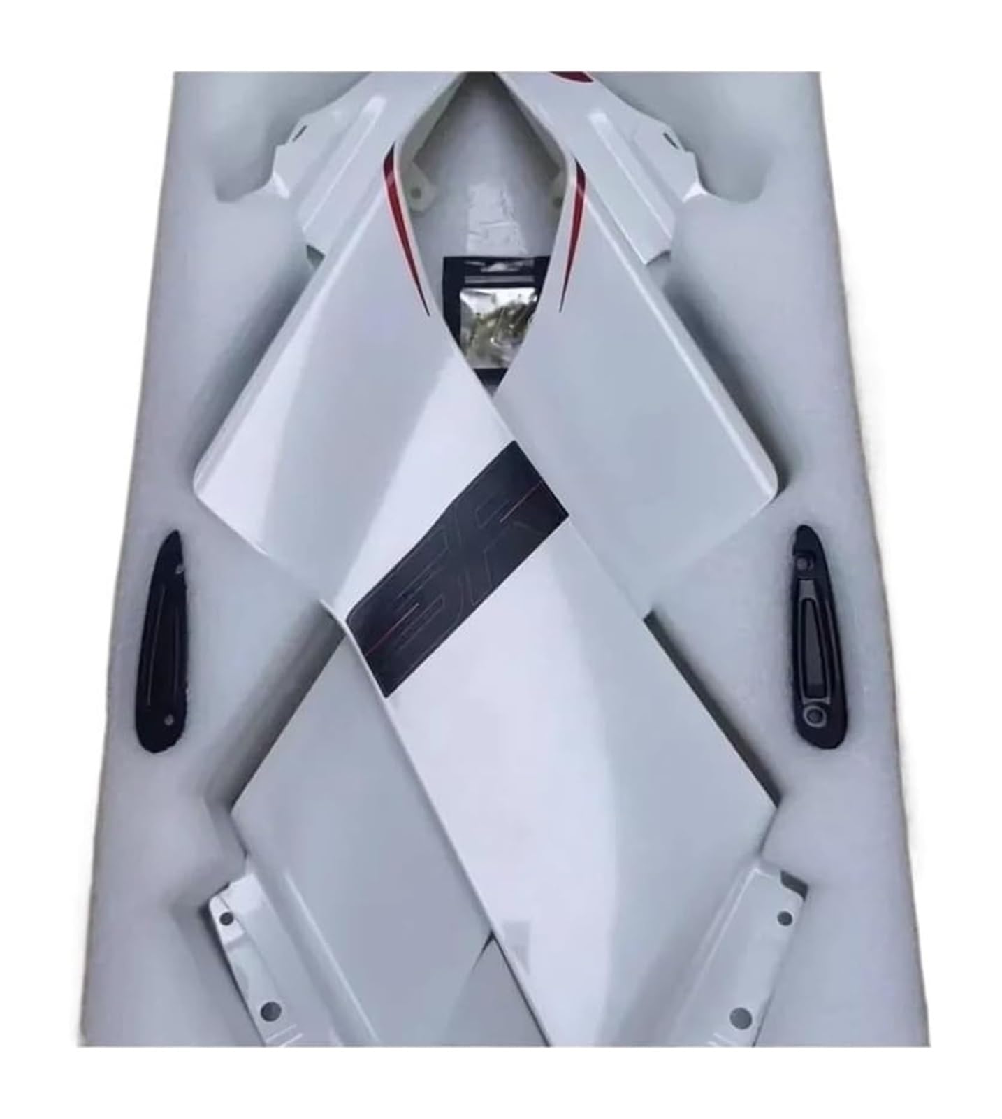 Seitenluftkanal Abdeckung Für CF&Moto CF450SR 450SR SR450 450 SR Motorradteile Seite Abtrieb Nackte Spoiler Feste Winglet Verkleidungsflügel Deflektoren Seitenverkleidung(7) von SRVSQTPTVK