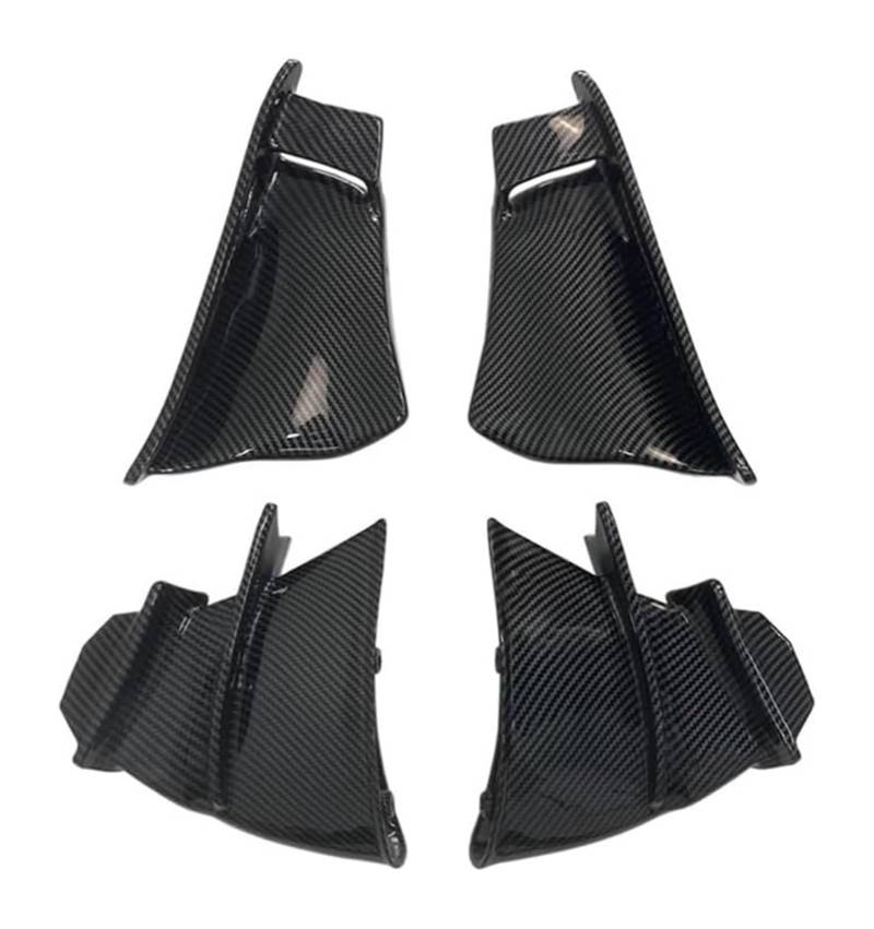 Seitenluftkanal Abdeckung Für D&ucati Für Pan&igale Für V4 Für V4S Für V4R 2018-2022 Motorrad Frontspoiler Flügel Feste Flügel Verkleidung Aerodynamische Winglet Spoiler Seitenverkleidung(Color-01) von SRVSQTPTVK