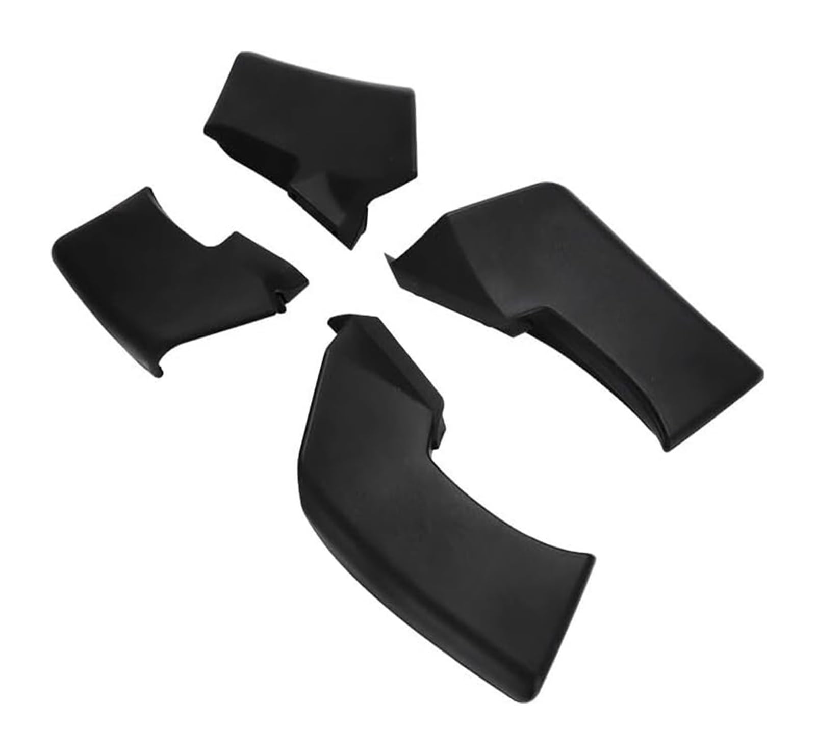 Seitenluftkanal Abdeckung Für Du&Cati Für Streetfighter V4 V4S V2 2018-2023 Oberer Unterer Flügel Luftabweiser Verkleidung Motorrad Spoiler Seite Feste Winglets Flügel Seitenverkleidung(Carbon Black) von SRVSQTPTVK