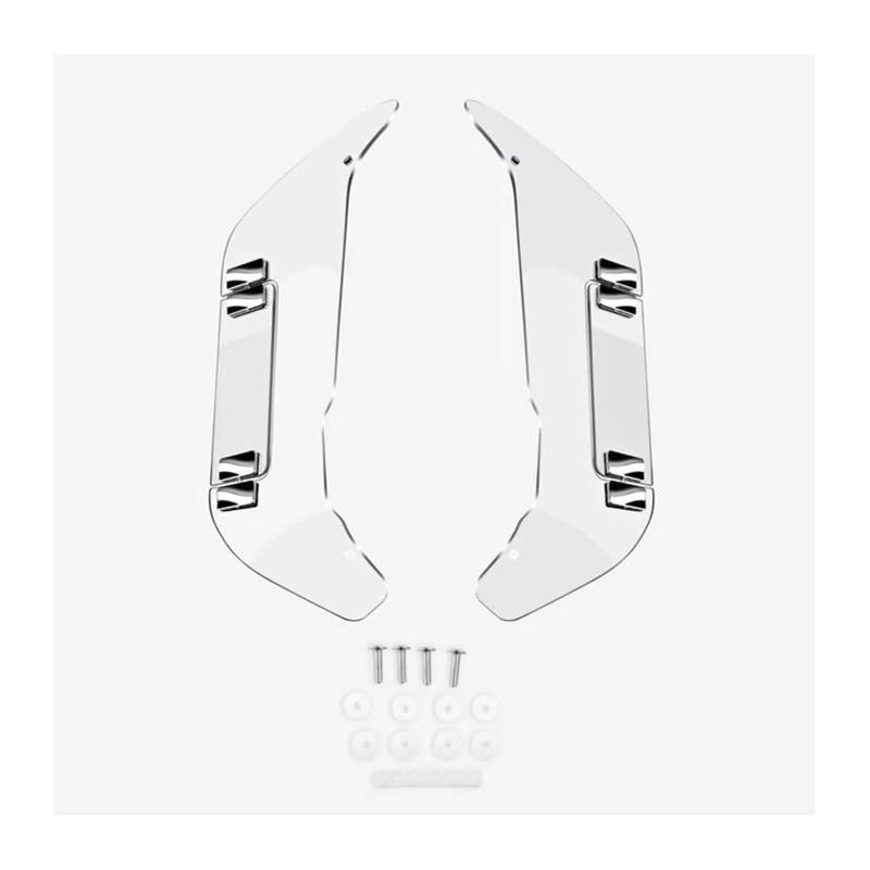 Seitenluftkanal Abdeckung Für Goldwing GL1800 GL1800B F6B 2018-2023 Motorrad PC Einstellbare Windschutzscheibe Seite Spoiler Windschutzscheibe Verkleidung Seitenverkleidung(Grün) von SRVSQTPTVK