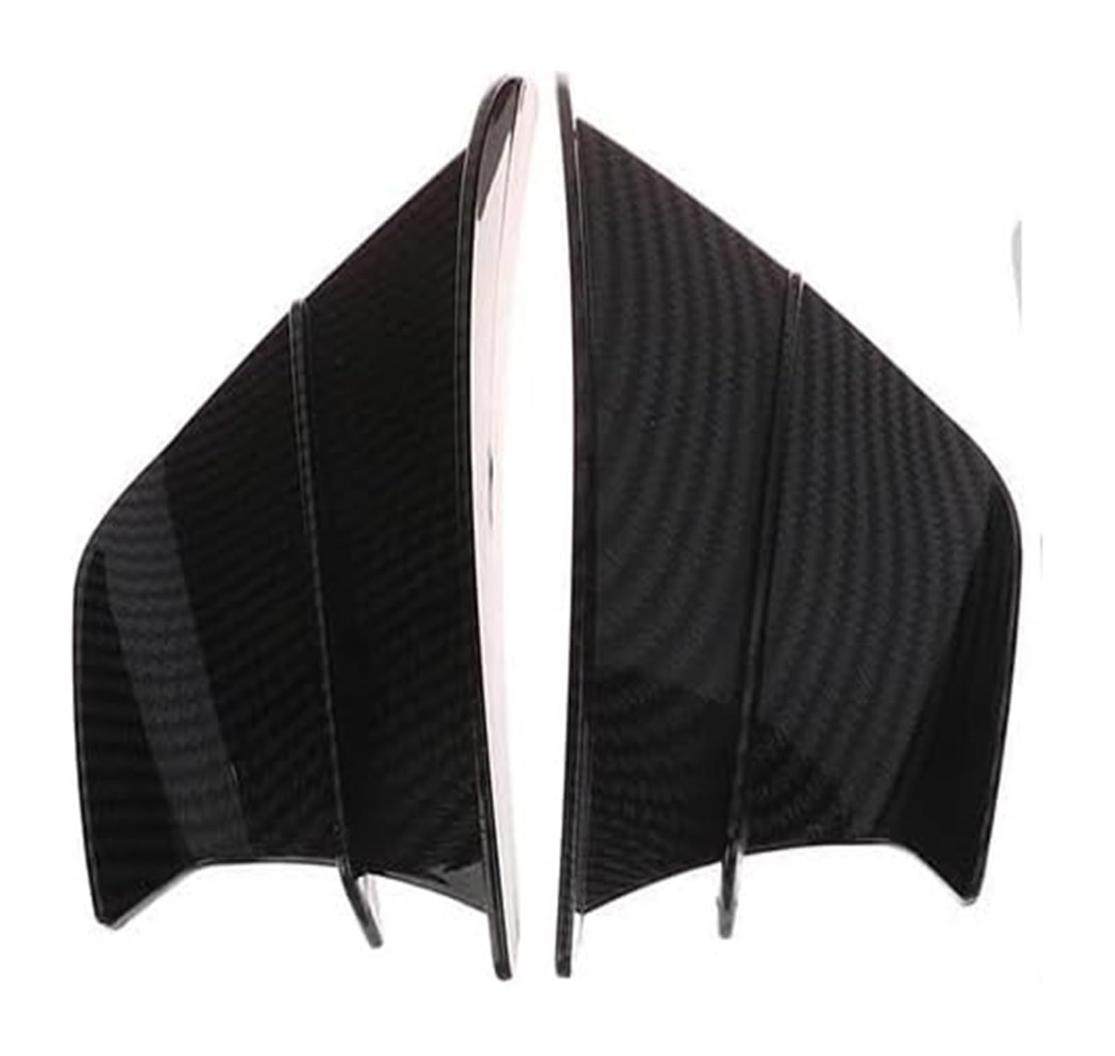 Seitenluftkanal Abdeckung Für H2/H2R Roller Motorrad Seite Wind Winglet Spoiler Motorrad Winglet Aerodynamische Flügel Kit Spoiler Seitenverkleidung(Schwarz) von SRVSQTPTVK