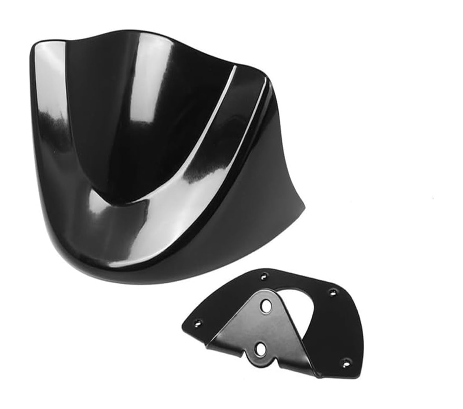 Seitenluftkanal Abdeckung Für Ha&rley Für Dyna Für Fat Für Bob Für Wide Für Glide FXD 2006-2017 Motorrad Front Kinn Spoiler Untere Air Dam Verkleidung Abdeckung Seitenverkleidung(2) von SRVSQTPTVK