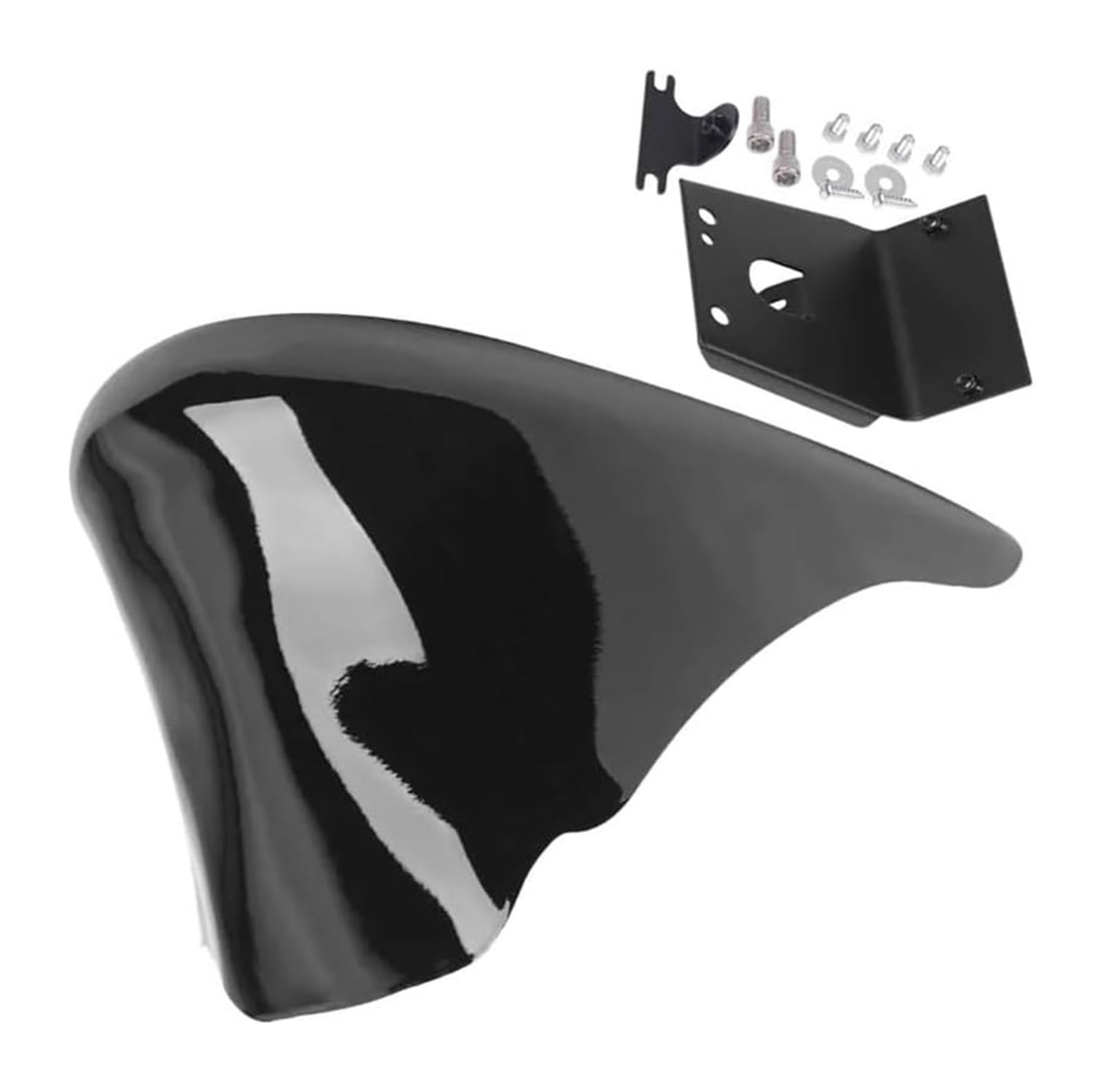 Seitenluftkanal Abdeckung Für Harle&y Für SPO&rtster 1200 883 Für Iron 883 1200 Für XL1200X 2004–2020 Vorne Unten Spoiler Kotflügel Air Dam Kinnverkleidung Seitenverkleidung(Schwarz) von SRVSQTPTVK