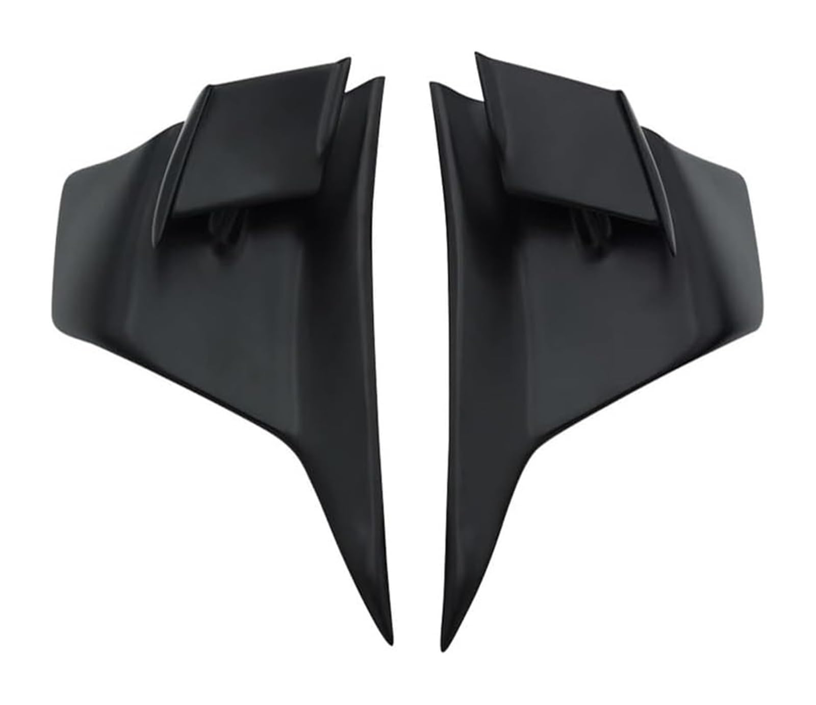 Seitenluftkanal Abdeckung Für K&awasaki Für Ninja 400 Für Ninja 400 2018-2023 Motorrad Fester Windflügel Aerodynamische Spoiler Winglets Verkleidung Seitenverkleidung(Upper Part) von SRVSQTPTVK