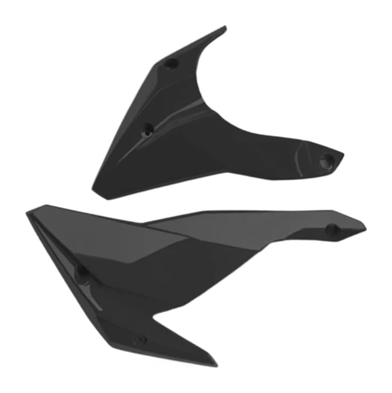 Seitenluftkanal Abdeckung Für K&awasaki Für Z400 Für Z 400 2018-2023 Chassis Guards Untere Motor Spoiler Cowling Schutz Verkleidung Motorrad Zubehör Seitenverkleidung(Black-3) von SRVSQTPTVK