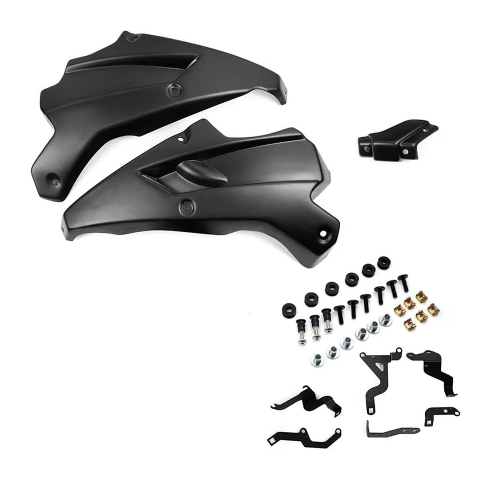 Seitenluftkanal Abdeckung Für K&awasaki Für Z900 2017-2024 Chassis Guards Motor Spoiler Untere Verkleidung Gugel Abdeckung Rahmen Seite Panel Motorrad Seitenverkleidung(Black 2017-2019) von SRVSQTPTVK