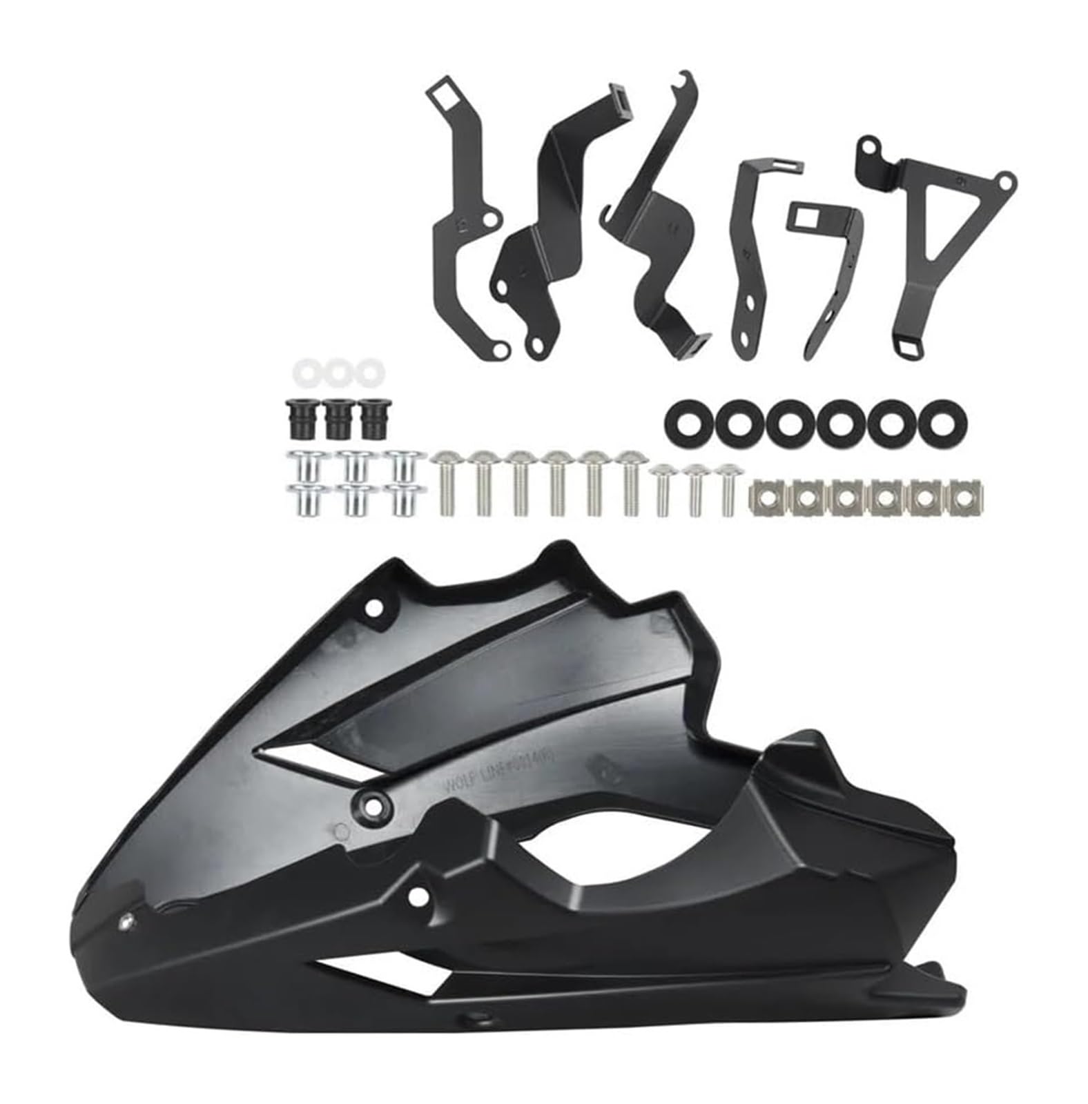 Seitenluftkanal Abdeckung Für K&awasaki Für Z900 2017-2024 Chassis Guards Motor Spoiler Untere Verkleidung Gugel Abdeckung Rahmen Seite Panel Motorrad Seitenverkleidung(Black 2020-2024) von SRVSQTPTVK