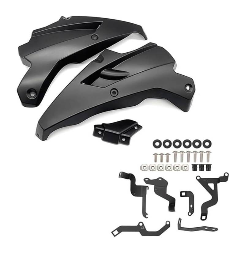 Seitenluftkanal Abdeckung Für K&awasaki Für Z900 2017-2024 Motorrad Motor Spoiler Untere Panel Verkleidung Abdeckung Rahmen Schutz Seitenverkleidung(Black 2017-2019) von SRVSQTPTVK