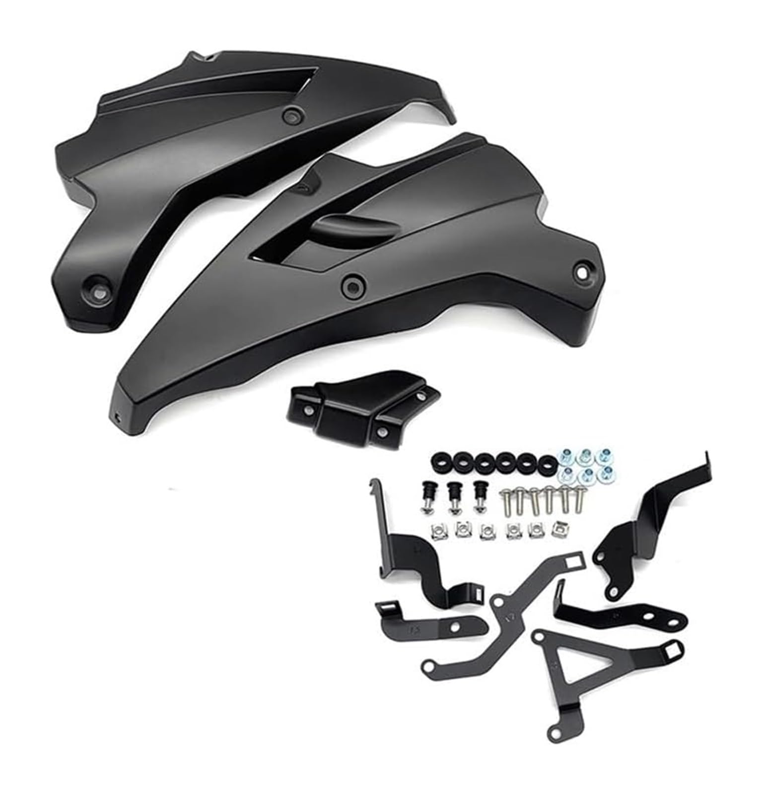Seitenluftkanal Abdeckung Für K&awasaki Für Z900 2017-2024 Motorrad Motor Spoiler Untere Panel Verkleidung Abdeckung Rahmen Schutz Seitenverkleidung(Black 2020-2024) von SRVSQTPTVK