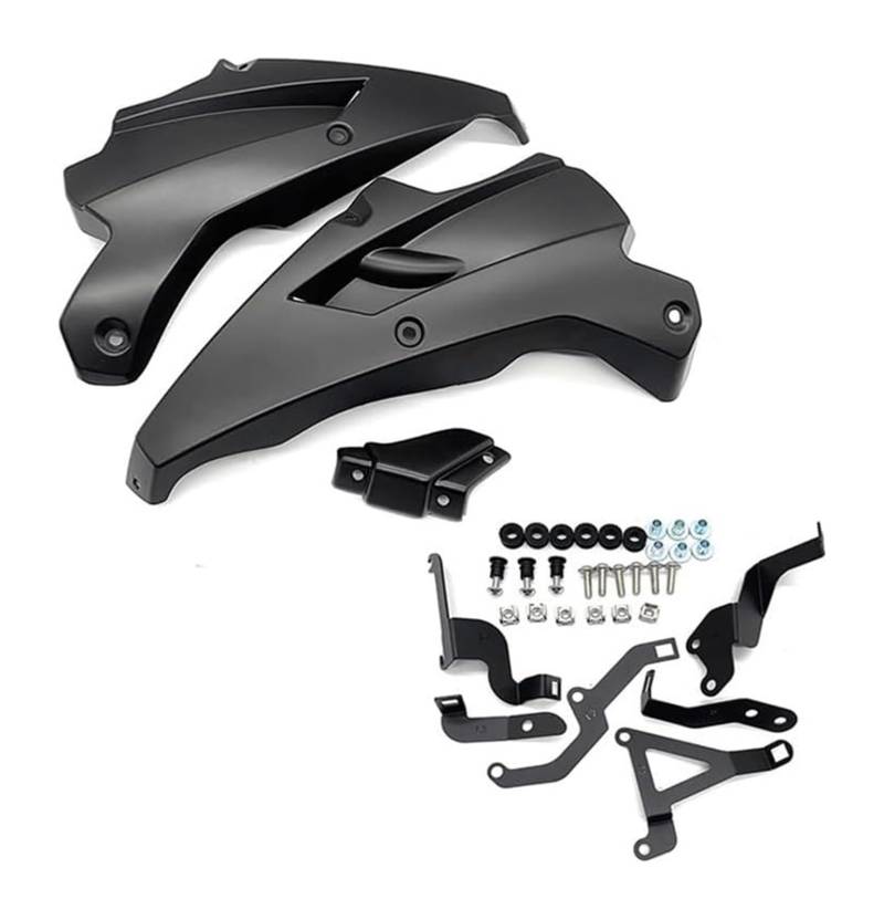Seitenluftkanal Abdeckung Für K&awasaki Für Z900 2017-2024 Motorrad Motor Spoiler Untere Panel Verkleidung Abdeckung Rahmen Schutz Seitenverkleidung(Black 2020-2024) von SRVSQTPTVK