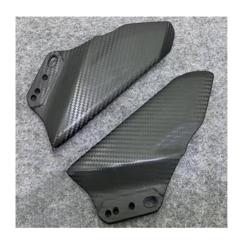 Seitenluftkanal Abdeckung Für Kaw&asaki Für Ninja 650 ER6F ER-6F ER 6F 2017 2018 2019 Motorradspiegel Frontverkleidung Winglets Aerodynamische Seitenflügel Spoiler Seitenverkleidung(A Matte Carbon) von SRVSQTPTVK