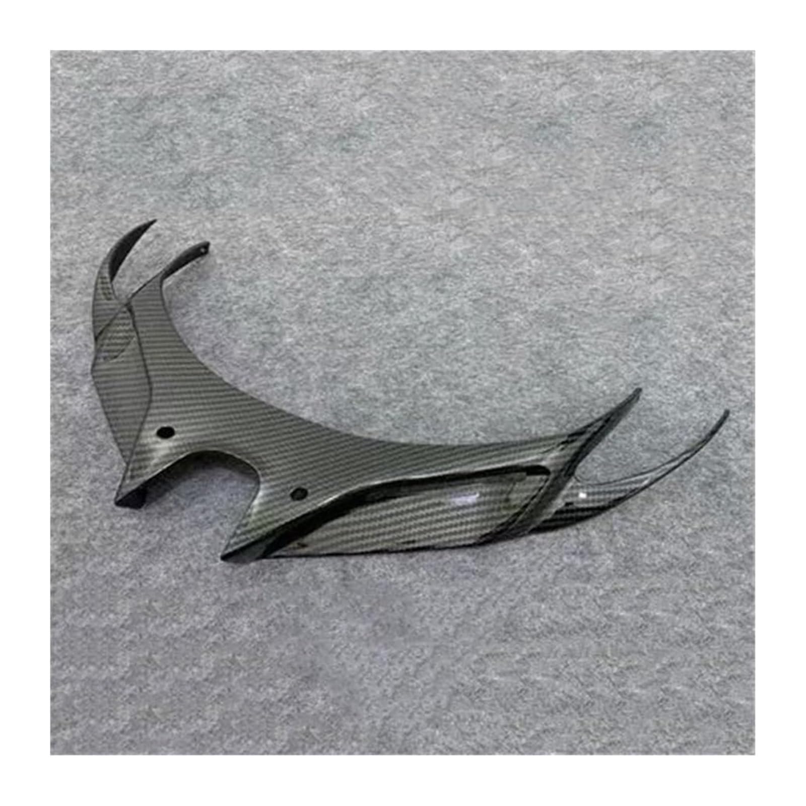 Seitenluftkanal Abdeckung Für Kaw&asaki Für Ninja 650 ER6F ER-6F ER 6F 2017-2019 Motorradspiegel Frontverkleidung Winglets Aerodynamische Seitenflügel Spoiler Seitenverkleidung(Glossy Carbon) von SRVSQTPTVK