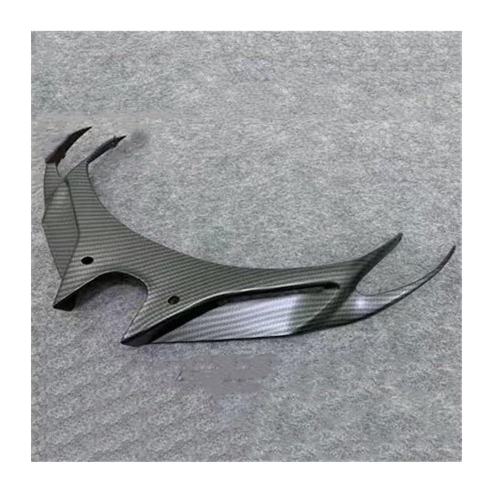 Seitenluftkanal Abdeckung Für Kaw&asaki Für Ninja 650 ER6F ER-6F ER 6F 2017-2019 Motorradspiegel Frontverkleidung Winglets Aerodynamische Seitenflügel Spoiler Seitenverkleidung(Matte Carbon) von SRVSQTPTVK