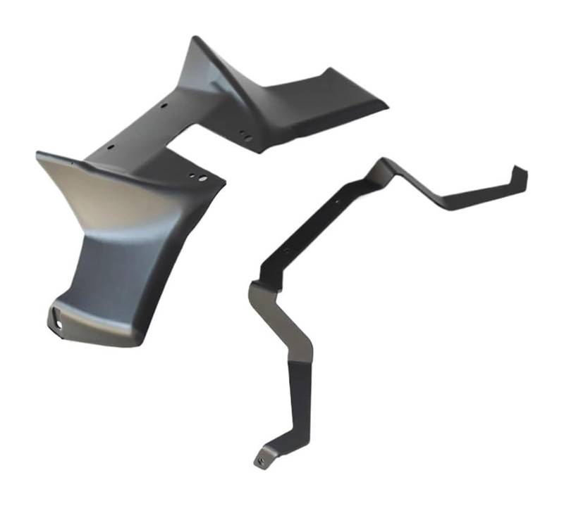 Seitenluftkanal Abdeckung Für S&uzuki Für GSX-8S Für GSX 8S 2023 2024 Motorrad Frontspoiler Frontal Sport Winglet Aerodynamischer Wing Kit Spoiler Seitenverkleidung(Schwarz) von SRVSQTPTVK