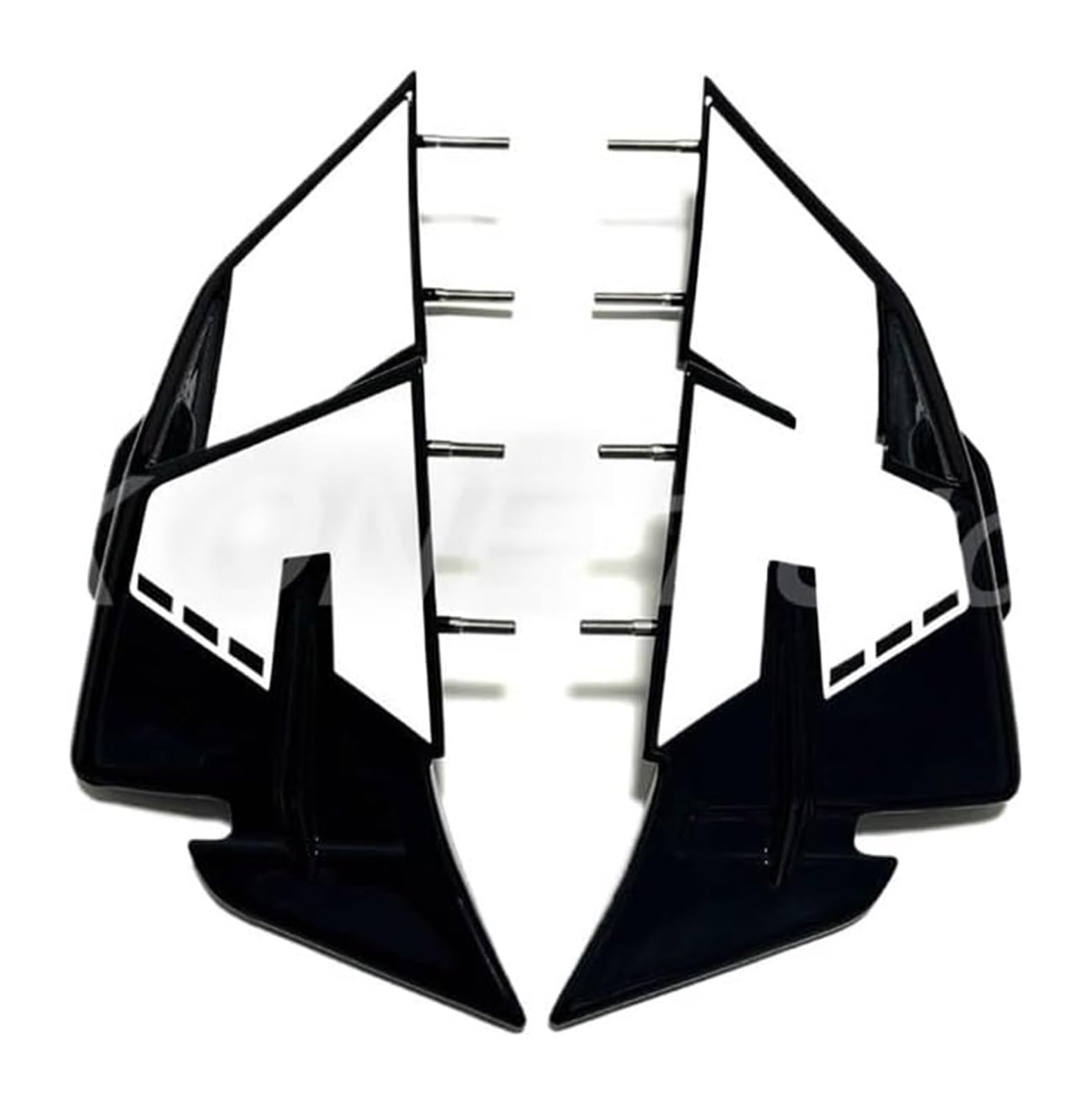 Seitenluftkanal Abdeckung Für S1000 RR M1000RR 2019-2023 Frontspoiler Wind Winglet Motorrad Aerodynamische Flügel Spoiler Kit Seitenverkleidung(23-24 White) von SRVSQTPTVK