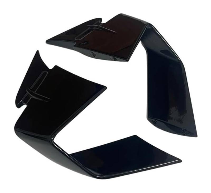 Seitenluftkanal Abdeckung Für S1000 RR M1000RR 2019-2023 Frontspoiler Wind Winglet Motorrad Aerodynamischer Flügel Spoiler Kit Seitenverkleidung(19-22 Glossy Black) von SRVSQTPTVK