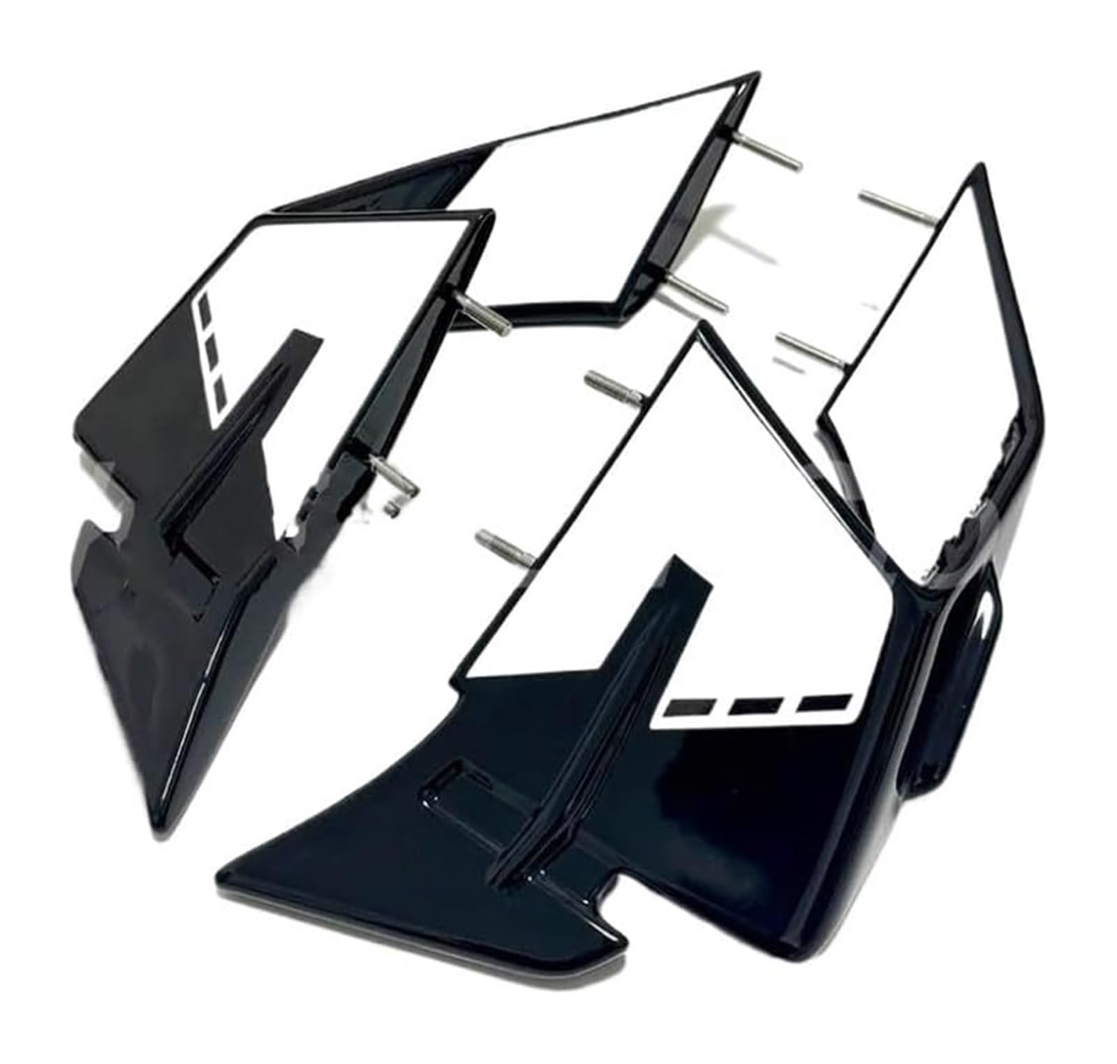 Seitenluftkanal Abdeckung Für S1000 RR S1000rr 2023 2024 Motorrad Verkleidung Seite Motorrad Seite Flügel Winglet Aerodynamische Flügel Deflektor Spoile Seitenverkleidung(Weiß) von SRVSQTPTVK