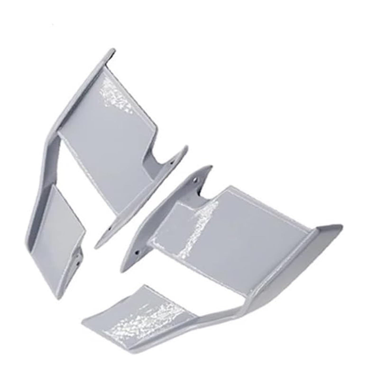 Seitenluftkanal Abdeckung Für S1000R Für M1000R Für S 1000 R 2021-2023 Motorrad Windschutzscheibe Flügel Verkleidung Vorne Aerodynamische Spoiler Winglet Seitenverkleidung(Gray) von SRVSQTPTVK