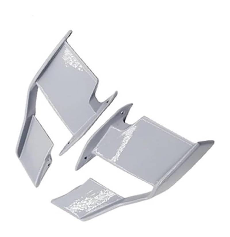 Seitenluftkanal Abdeckung Für S1000R Für M1000R Für S 1000 R 2021-2023 Motorrad Windschutzscheibe Flügel Verkleidung Vorne Aerodynamische Spoiler Winglet Seitenverkleidung(Gray) von SRVSQTPTVK
