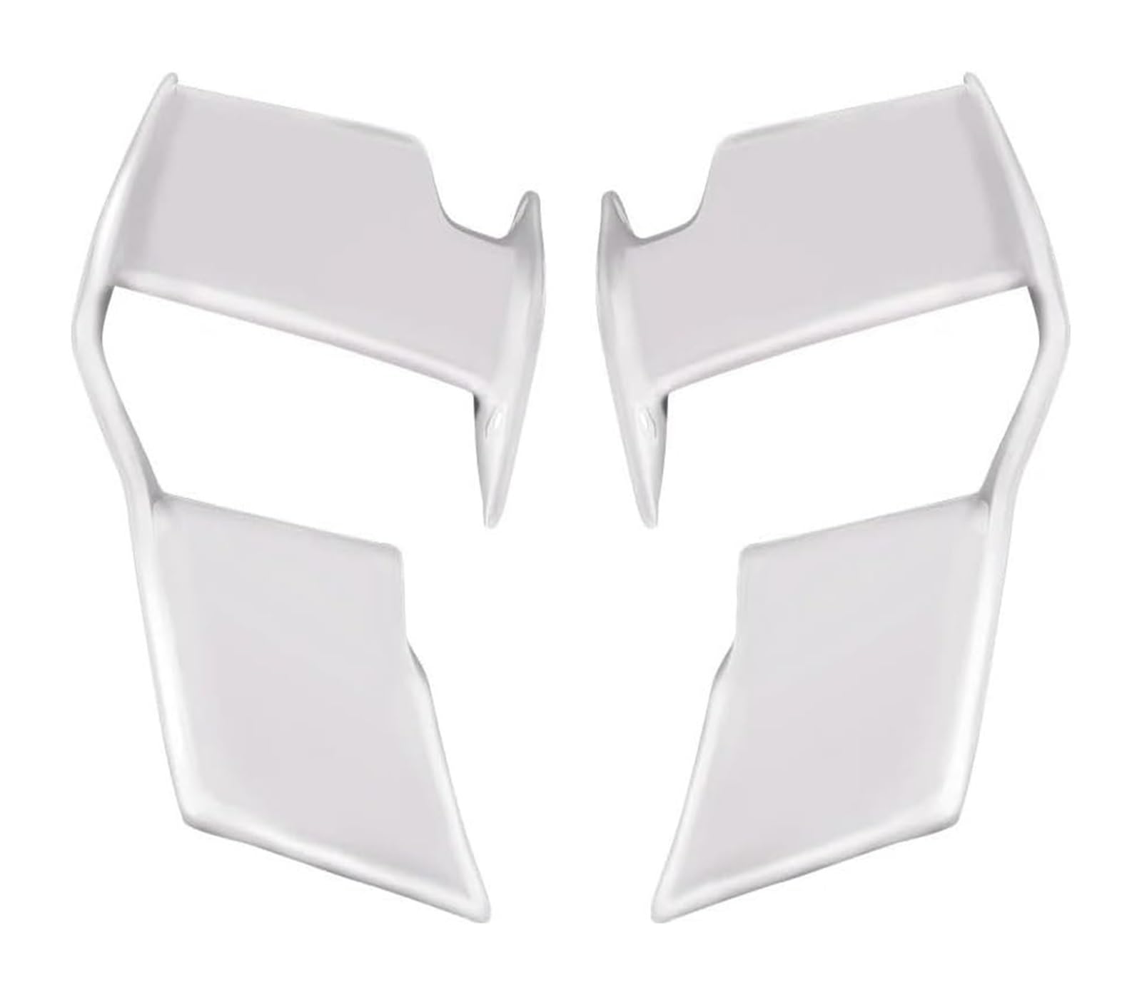 Seitenluftkanal Abdeckung Für S1000R Für S 1000R Für M1000R 2021-2024 Seite Spoiler Gugel Motorrad Aerodynamische Seite Spoiler Verkleidung Fixed Wing Kit Seitenverkleidung(Weiß) von SRVSQTPTVK