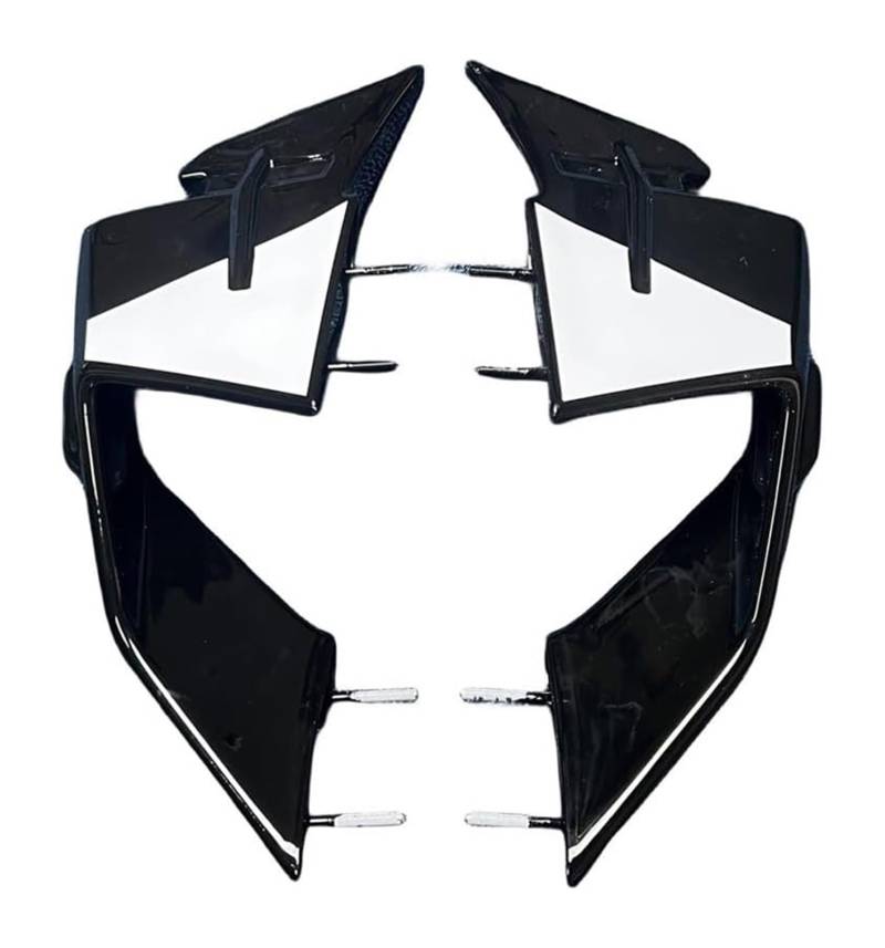 Seitenluftkanal Abdeckung Für S1000RR 2023 2024 Aerodynamische Seite Flügel Vorderseite Abtrieb Nackt Spoiler Verkleidung Zubehör Motorrad Fixed Wing Seitenverkleidung(Black-White) von SRVSQTPTVK